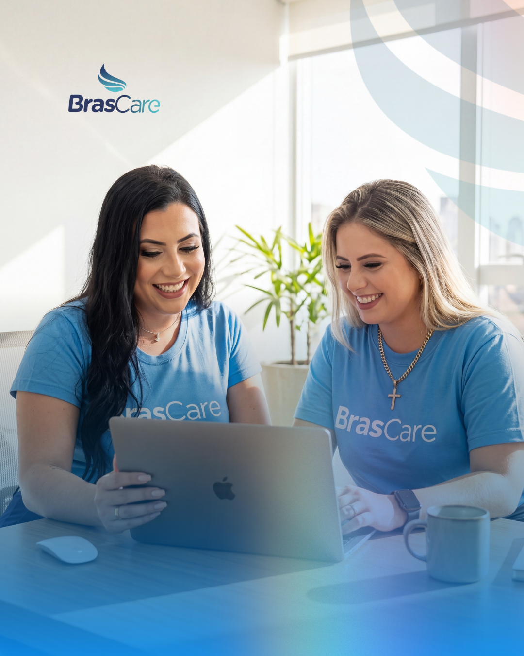 Equipe BrasCare em atendimento